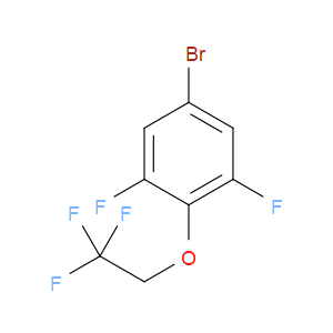 5-BROMO-1,3-DIFLUORO-2-(2,2,2-TRIFLUOROETHOXY)BENZENE