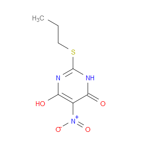 5-NITRO-2-(PROPYLTHIO)PYRIMIDINE-4,6-DIOL - Click Image to Close