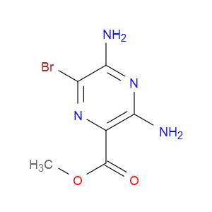 METHYL 3,5-DIAMINO-6-BROMOPYRAZINE-2-CARBOXYLATE - Click Image to Close