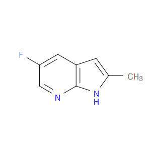 5-FLUORO-2-METHYL-1H-PYRROLO[2,3-B]PYRIDINE