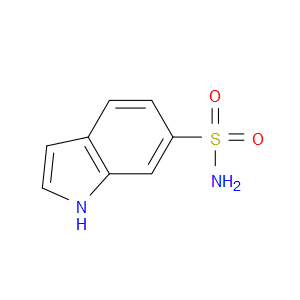 1H-INDOLE-6-SULFONAMIDE