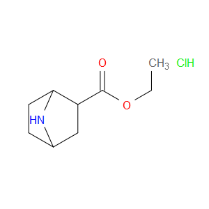 7-AZABICYCLO[2.2.1]HEPTANE-2-CARBOXYLIC ACID ETHYL ESTER HYDROCHLORIDE - Click Image to Close