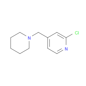 2-CHLORO-4-(PIPERIDIN-1-YLMETHYL)PYRIDINE - Click Image to Close