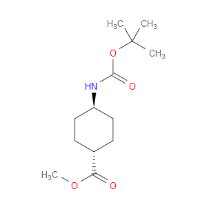 TRANS-METHYL 4-((TERT-BUTOXYCARBONYL)AMINO)CYCLOHEXANECARBOXYLATE - Click Image to Close