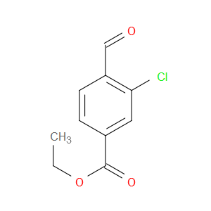 ETHYL 3-CHLORO-4-FORMYLBENZOATE