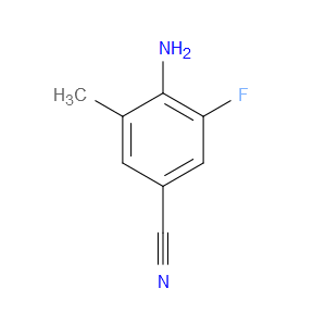 4-AMINO-3-FLUORO-5-METHYLBENZONITRILE