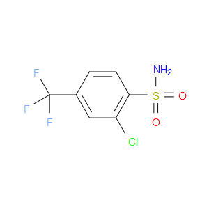 2-CHLORO-4-(TRIFLUOROMETHYL)BENZENESULFONAMIDE