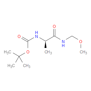 (R)-TERT-BUTYL 1-(METHOXY(METHYL)AMINO)-1-OXOPROPAN-2-YLCARBAMATE