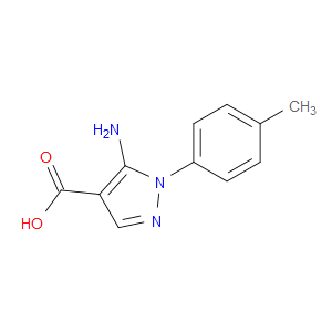 5-AMINO-1-(4-METHYLPHENYL)-1H-PYRAZOLE-4-CARBOXYLIC ACID - Click Image to Close