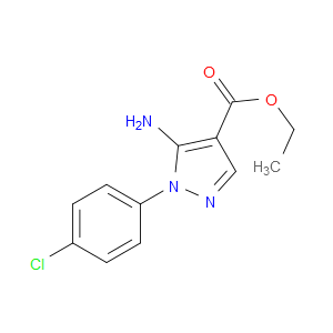 ETHYL 5-AMINO-1-(4-CHLOROPHENYL)-1H-PYRAZOLE-4-CARBOXYLATE - Click Image to Close