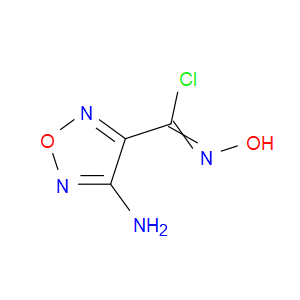 (Z)-4-AMINO-N-HYDROXY-1,2,5-OXADIAZOLE-3-CARBIMIDOYL CHLORIDE