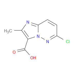 6-CHLORO-2-METHYLIMIDAZO[1,2-B]PYRIDAZINE-3-CARBOXYLIC ACID