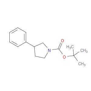 TERT-BUTYL 3-PHENYLPYRROLIDINE-1-CARBOXYLATE