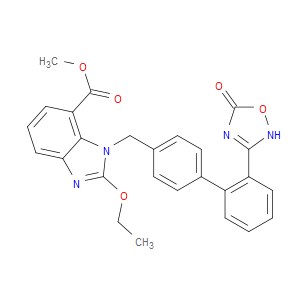 METHYL 2-ETHOXY-1-((2'-(5-OXO-2,5-DIHYDRO-1,2,4-OXADIAZOL-3-YL)-[1,1'-BIPHENYL]-4-YL)METHYL)-1H-BENZO[D]IMIDAZOLE-7-CARBOXYLATE