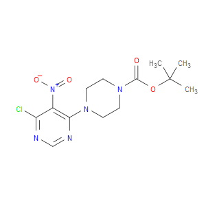 1-BOC-4-(6-CHLORO-5-NITRO-4-PYRIMIDINYL)PIPERAZINE - Click Image to Close