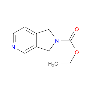 ETHYL 1H-PYRROLO[3,4-C]PYRIDINE-2(3H)-CARBOXYLATE