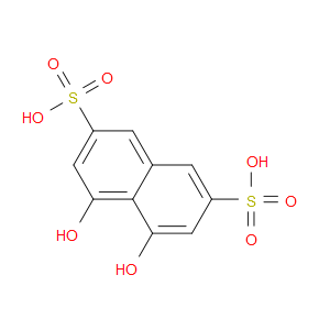 4,5-DIHYDROXYNAPHTHALENE-2,7-DISULFONIC ACID