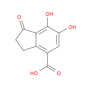 6,7-DIHYDROXY-1-OXO-2,3-DIHYDRO-1H-INDENE-4-CARBOXYLIC ACID - Click Image to Close