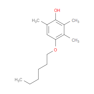 1-O-HEXYL-2,3,5-TRIMETHYLHYDROQUINONE