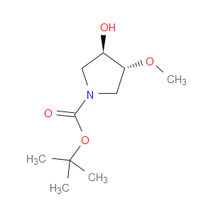 REL-TERT-BUTYL (3R,4R)-3-HYDROXY-4-METHOXYPYRROLIDINE-1-CARBOXYLATE