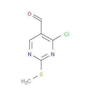 4-CHLORO-2-(METHYLTHIO)PYRIMIDINE-5-CARBALDEHYDE
