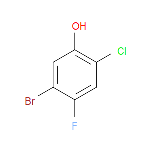 5-BROMO-2-CHLORO-4-FLUOROPHENOL