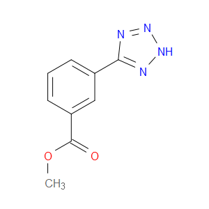 METHYL 3-(2H-1,2,3,4-TETRAZOL-5-YL)BENZOATE - Click Image to Close