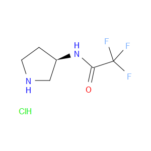 (3R)-(+)-3-(TRIFLUOROACETAMIDO)PYRROLIDINE HYDROCHLORIDE - Click Image to Close