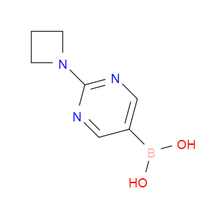 (2-(AZETIDIN-1-YL)PYRIMIDIN-5-YL)BORONIC ACID - Click Image to Close