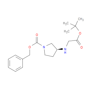 BENZYL (3S)-3-([(TERT-BUTOXY)CARBONYL](METHYL)AMINO)PYRROLIDINE-1-CARBOXYLATE