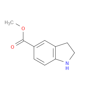 METHYL INDOLINE-5-CARBOXYLATE - Click Image to Close