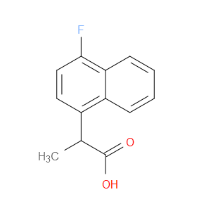 2-(4-FLUORONAPHTHALEN-1-YL)PROPANOIC ACID