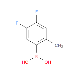 4,5-DIFLUORO-2-METHYLPHENYLBORONIC ACID