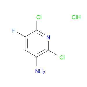 2,6-DICHLORO-5-FLUOROPYRIDIN-3-AMINE HYDROCHLORIDE