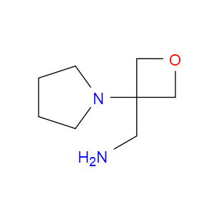 3-AMINOMETHYL-3-(PYRROLIDIN-1-YL)OXETANE - Click Image to Close