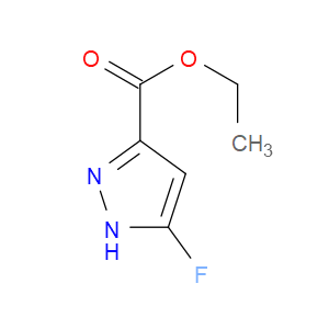 ETHYL 5-FLUORO-1H-PYRAZOLE-3-CARBOXYLATE