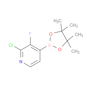 2-CHLORO-3-FLUORO-4-(4,4,5,5-TETRAMETHYL-1,3,2-DIOXABOROLAN-2-YL)PYRIDINE