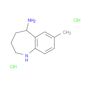 7-METHYL-2,3,4,5-TETRAHYDRO-1H-BENZO[B]AZEPIN-5-AMINE DIHYDROCHLORIDE