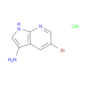 5-BROMO-1H-PYRROLO[2,3-B]PYRIDIN-3-AMINE HYDROCHLORIDE