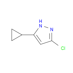 5-CHLORO-3-CYCLOPROPYLPYRAZOLE - Click Image to Close