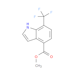 METHYL 7-(TRIFLUOROMETHYL)-1H-INDOLE-4-CARBOXYLATE
