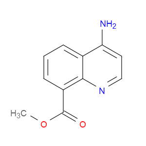METHYL 4-AMINOQUINOLINE-8-CARBOXYLATE HYDROCHLORIDE