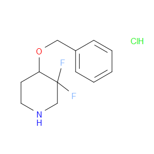 4-(BENZYLOXY)-3,3-DIFLUOROPIPERIDINE HYDROCHLORIDE - Click Image to Close