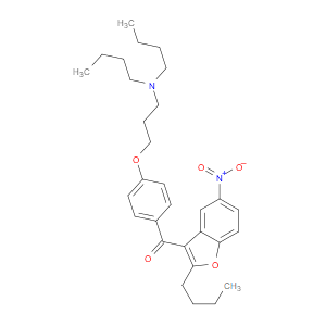 (2-BUTYL-5-NITRO-3-BENZOFURANYL)[4-[3-(DIBUTYLAMINO)PROPOXY]PHENYL]METHANONE