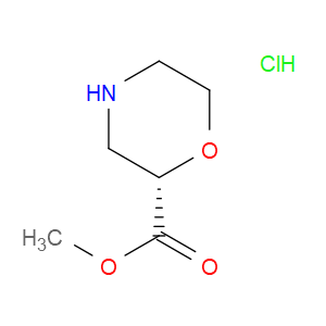 (S)-METHYL MORPHOLINE-2-CARBOXYLATE HYDROCHLORIDE - Click Image to Close