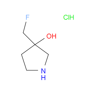 3-(FLUOROMETHYL)PYRROLIDIN-3-OL HYDROCHLORIDE