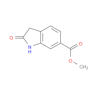 METHYL 2-OXOINDOLINE-6-CARBOXYLATE - Click Image to Close