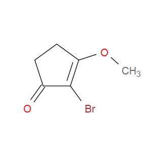 2-BROMO-3-METHOXYCYCLOPENT-2-EN-1-ONE