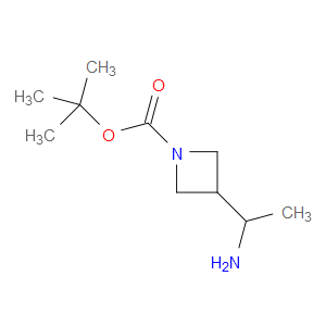 TERT-BUTYL 3-(1-AMINOETHYL)AZETIDINE-1-CARBOXYLATE