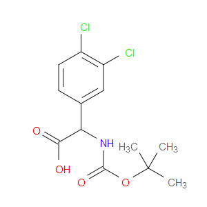 2-(BOC-AMINO)-2-(3,4-DICHLOROPHENYL)ACETIC ACID